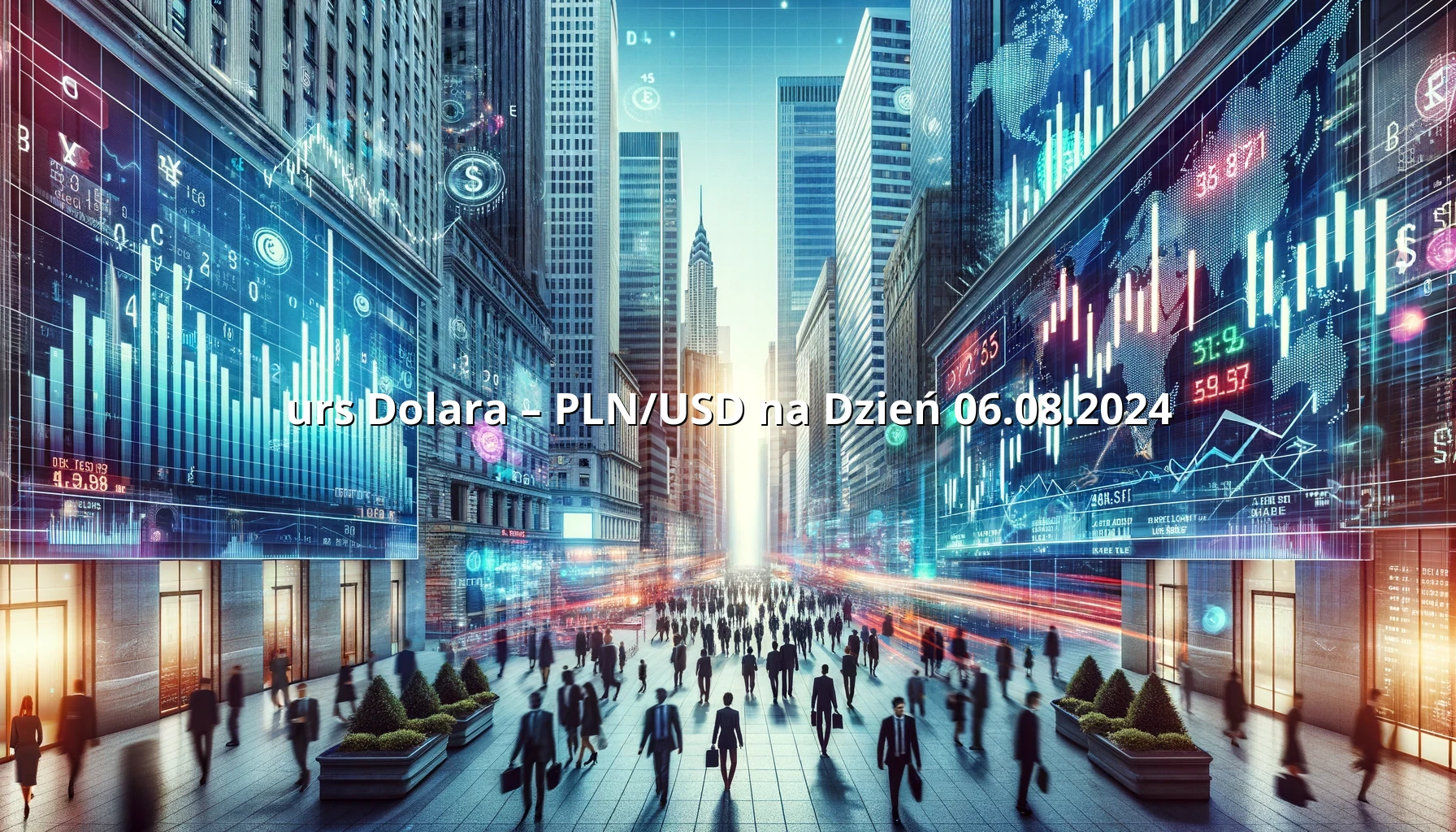 urs Dolara – PLN/USD na Dzień 06.08.2024