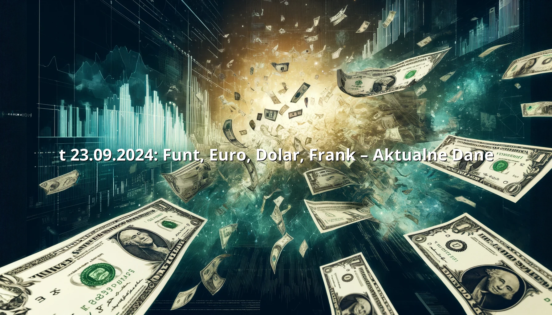 t 23.09.2024: Funt, Euro, Dolar, Frank – Aktualne Dane