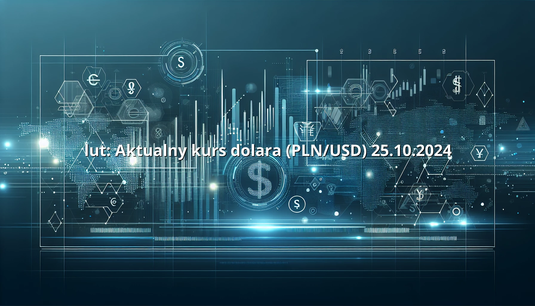 lut: Aktualny kurs dolara (PLN/USD) 25.10.2024