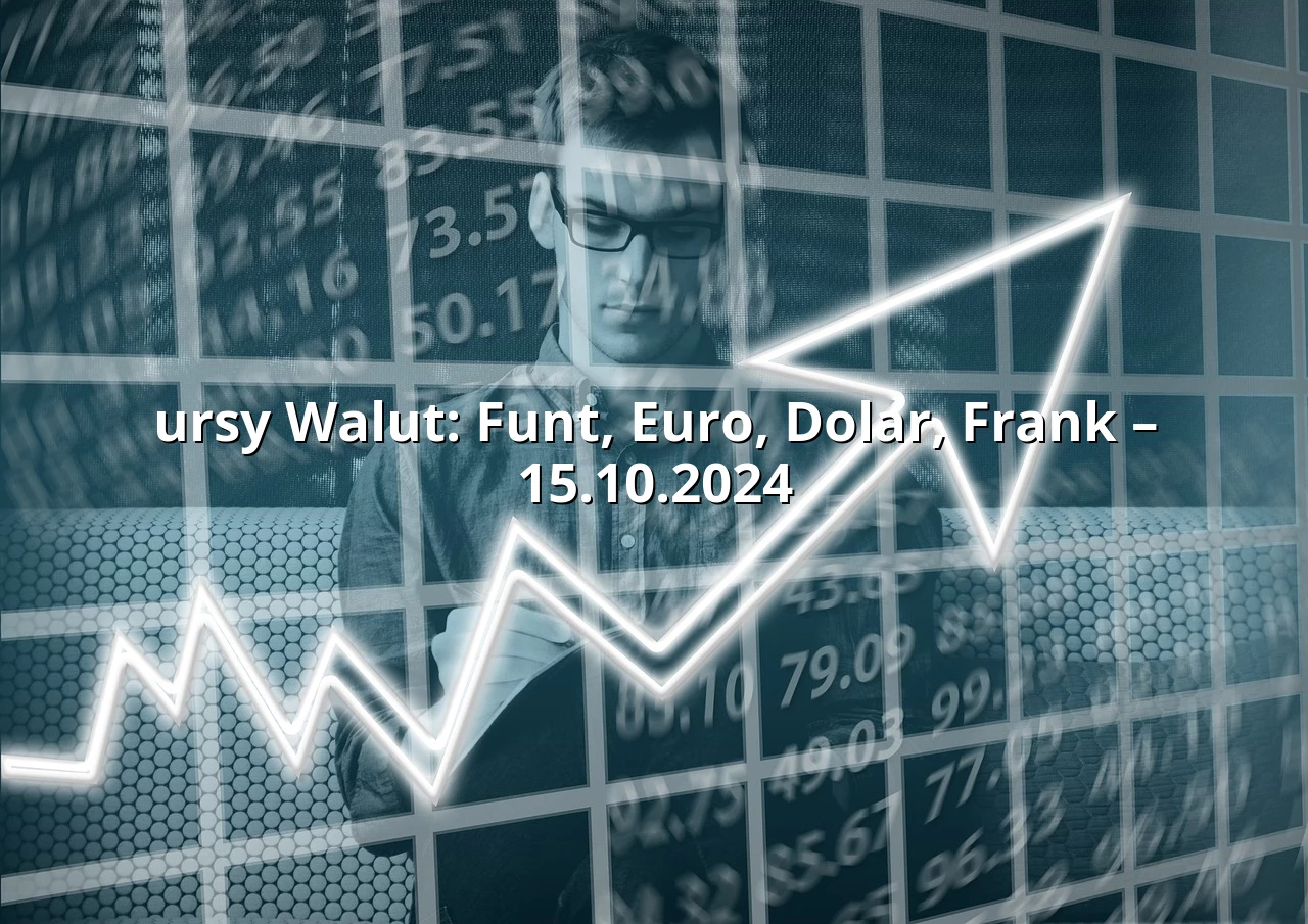 Aktualne Kursy Walut: Funt, Euro, Dolar, Frank – 15.10.2024